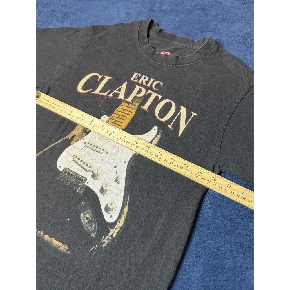 2017 Eric Clapton 50 Years Of Music Tour Concert Band Graphic T Shirt Sz S Black